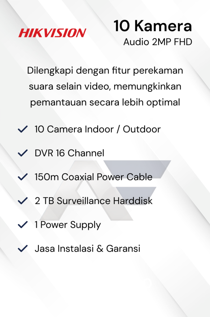 Paket CCTV Dahua Basic 2MP