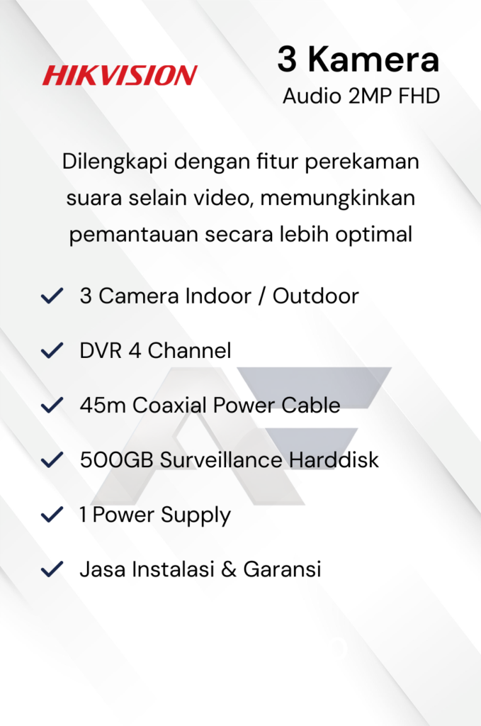Paket CCTV Dahua Basic 2MP