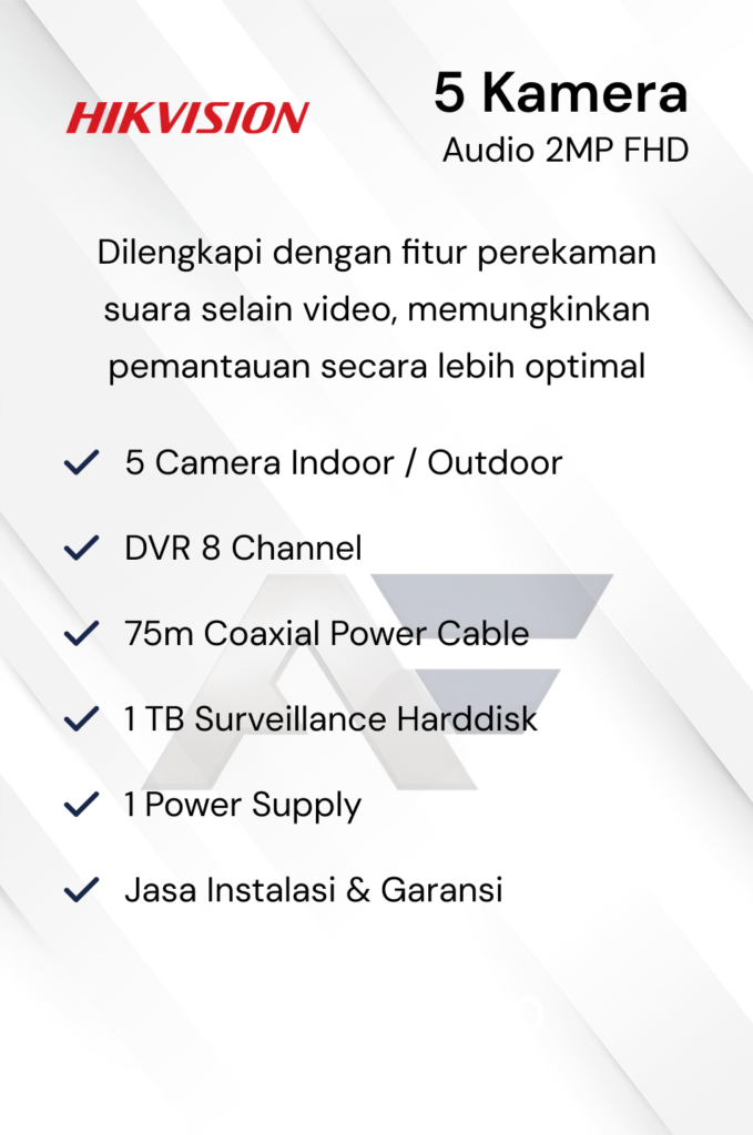 Paket CCTV Dahua Basic 2MP