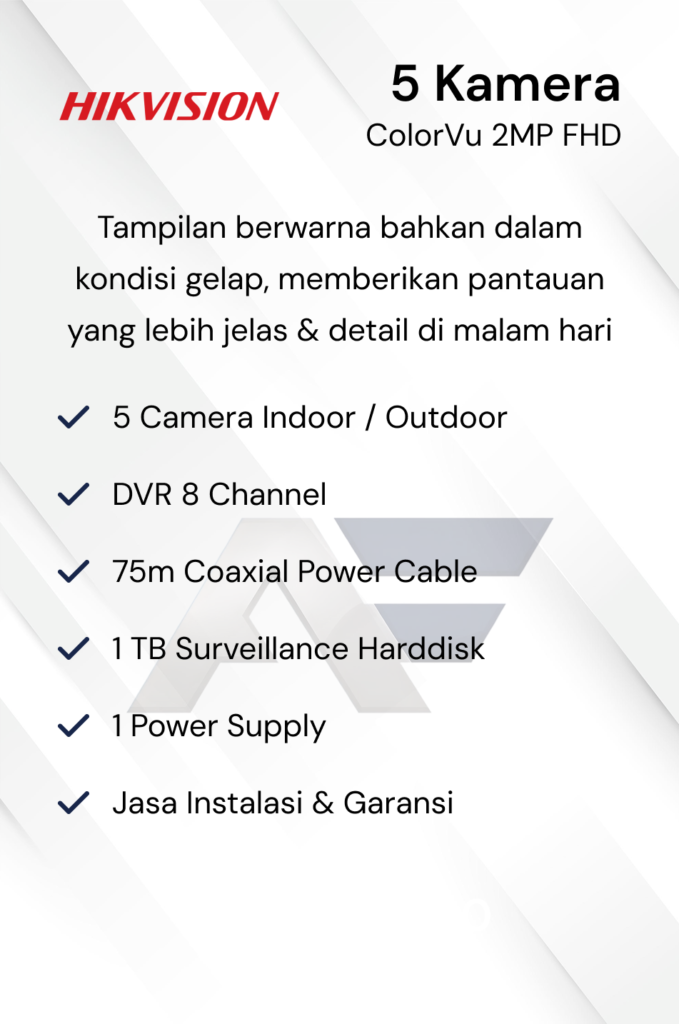 Paket CCTV Dahua Basic 2MP