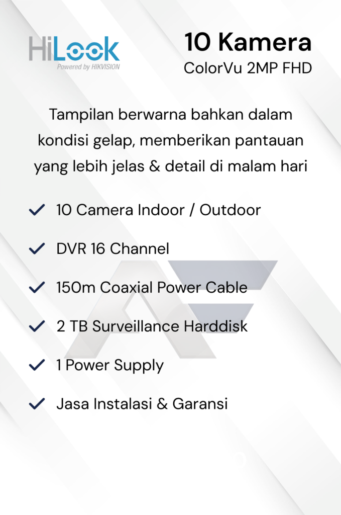 Paket CCTV Dahua Basic 2MP