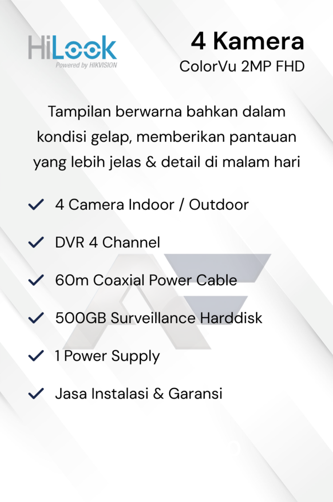 Paket CCTV Dahua Basic 2MP