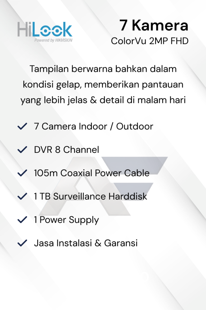 Paket CCTV Dahua Basic 2MP
