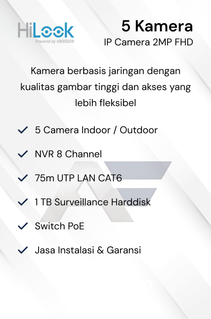 Paket CCTV Dahua Basic 2MP