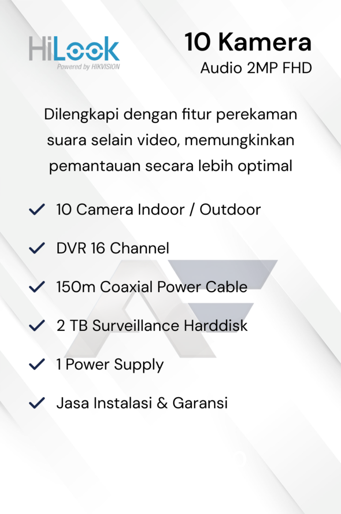 Paket CCTV Dahua Basic 2MP