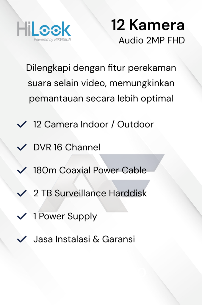 Paket CCTV Dahua Basic 2MP