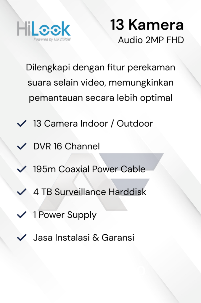Paket CCTV Dahua Basic 2MP