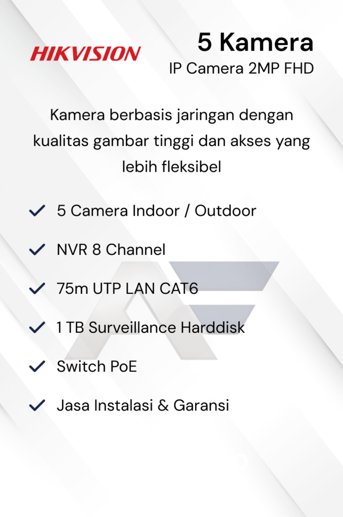 Paket CCTV Dahua Basic 2MP