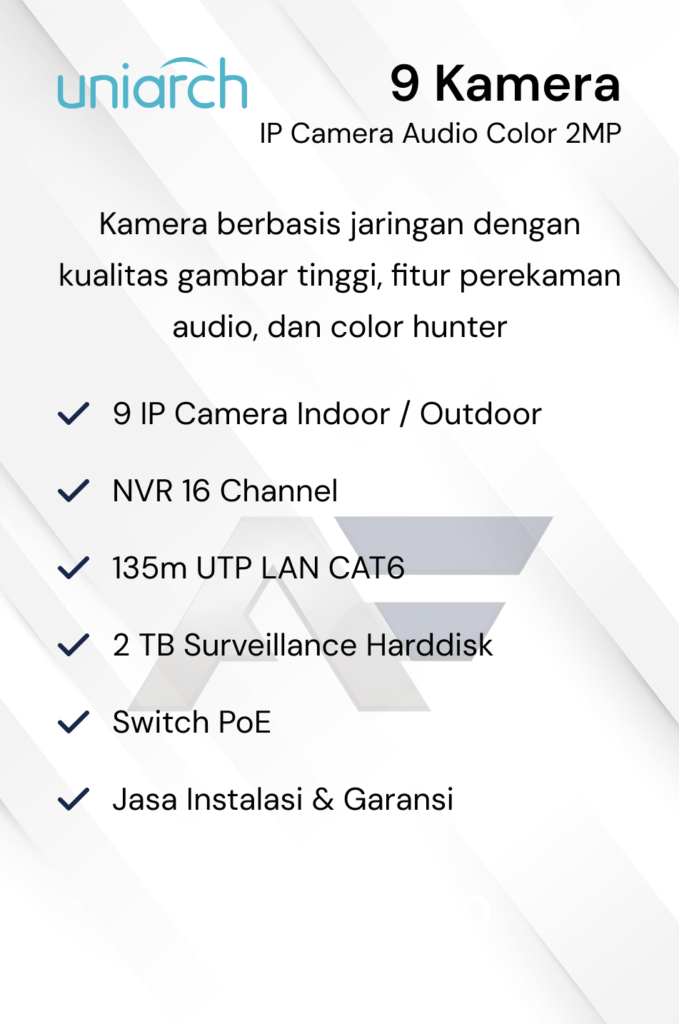 Paket CCTV Dahua Basic 2MP