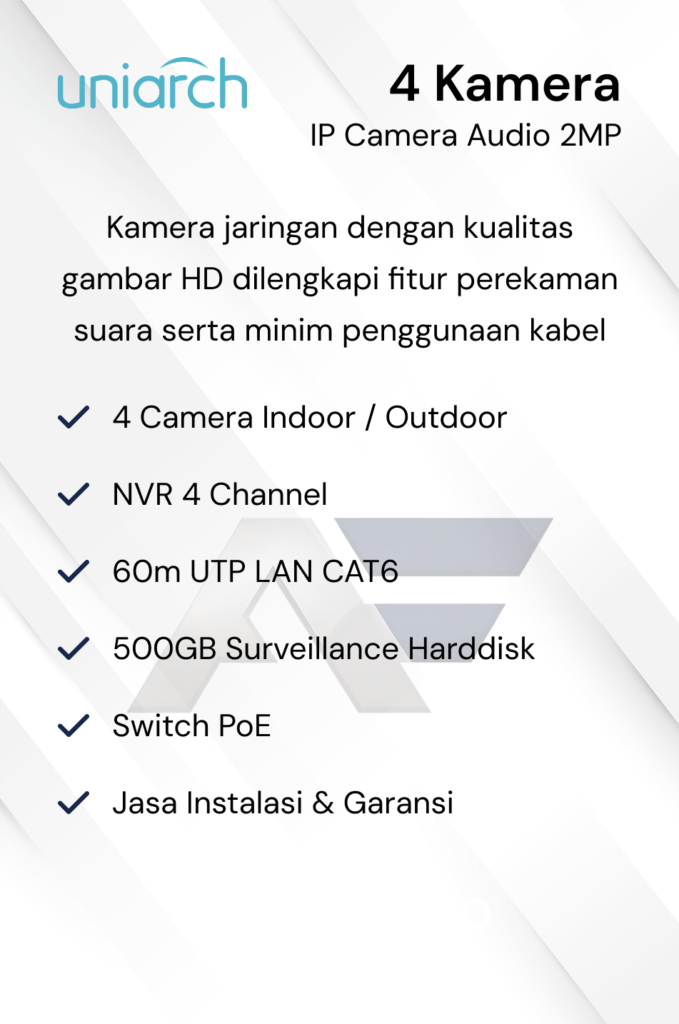Paket CCTV Dahua Basic 2MP